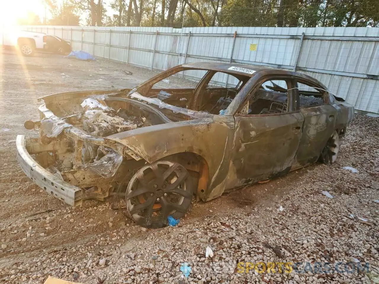 1 Photograph of a damaged car 2C3CDXBG9KH745286 DODGE CHARGER 2019
