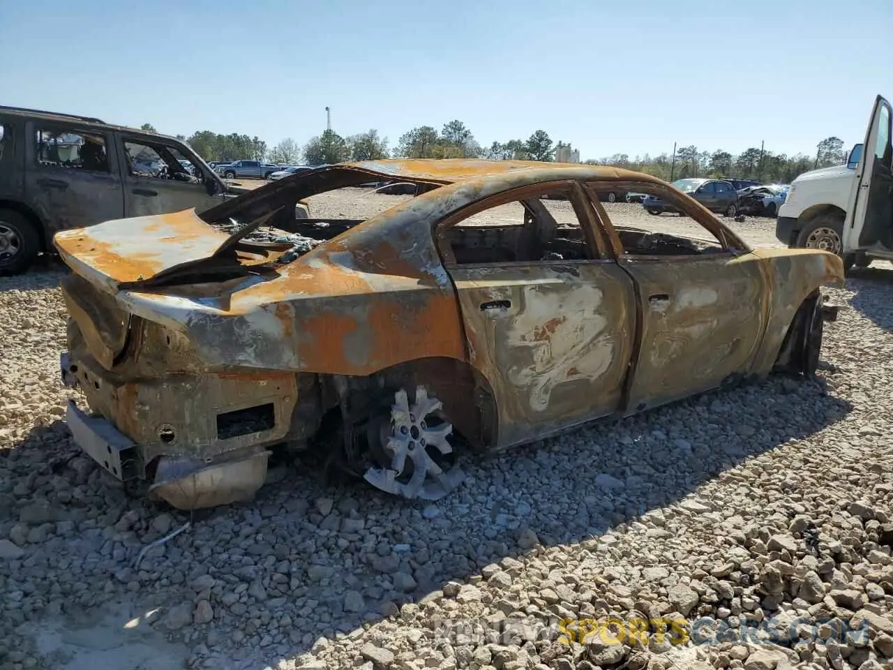 3 Photograph of a damaged car 2C3CDXBG9KH745286 DODGE CHARGER 2019