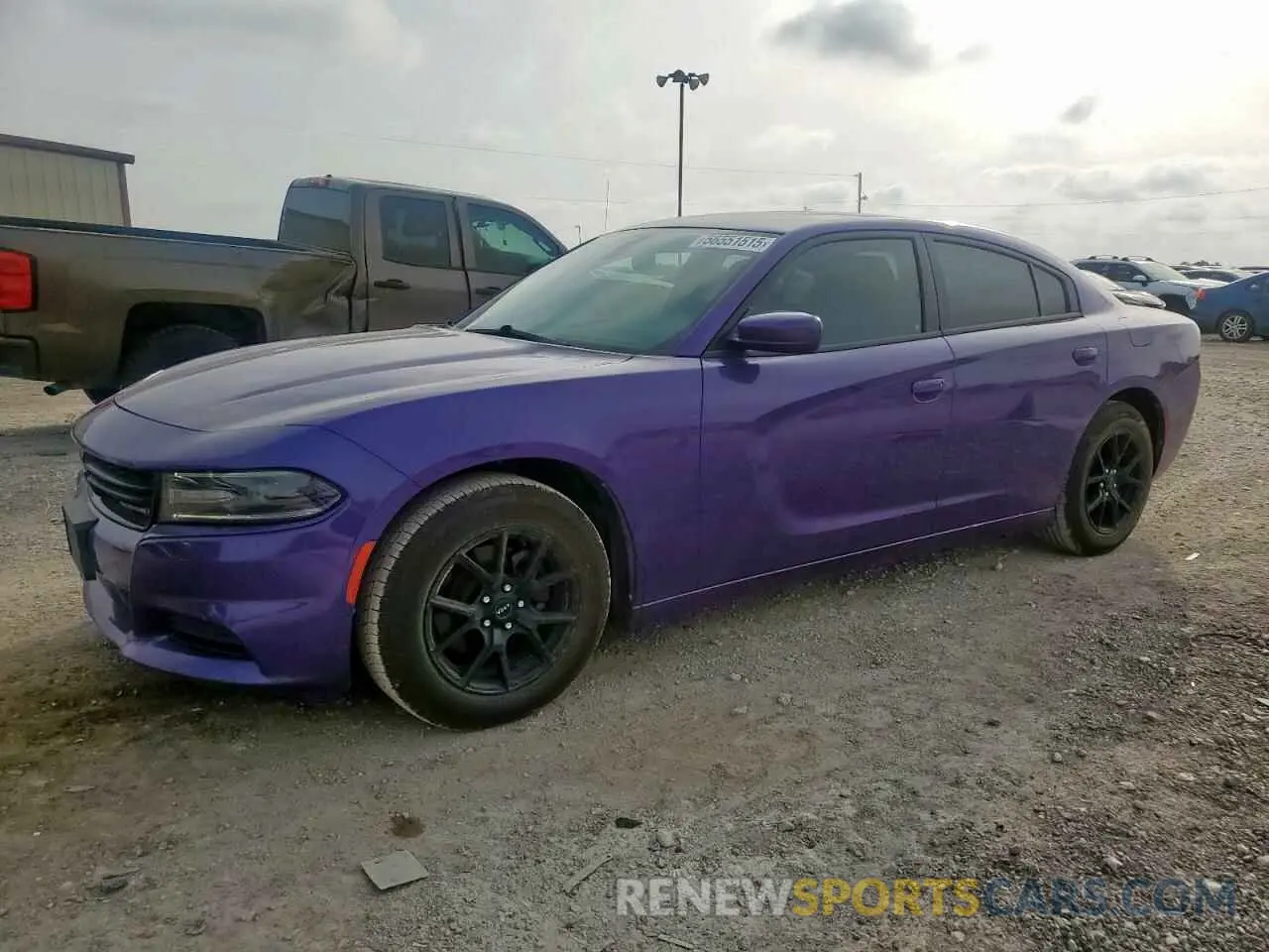 1 Photograph of a damaged car 2C3CDXBGXKH588528 DODGE CHARGER 2019