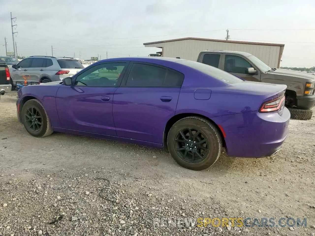 2 Photograph of a damaged car 2C3CDXBGXKH588528 DODGE CHARGER 2019