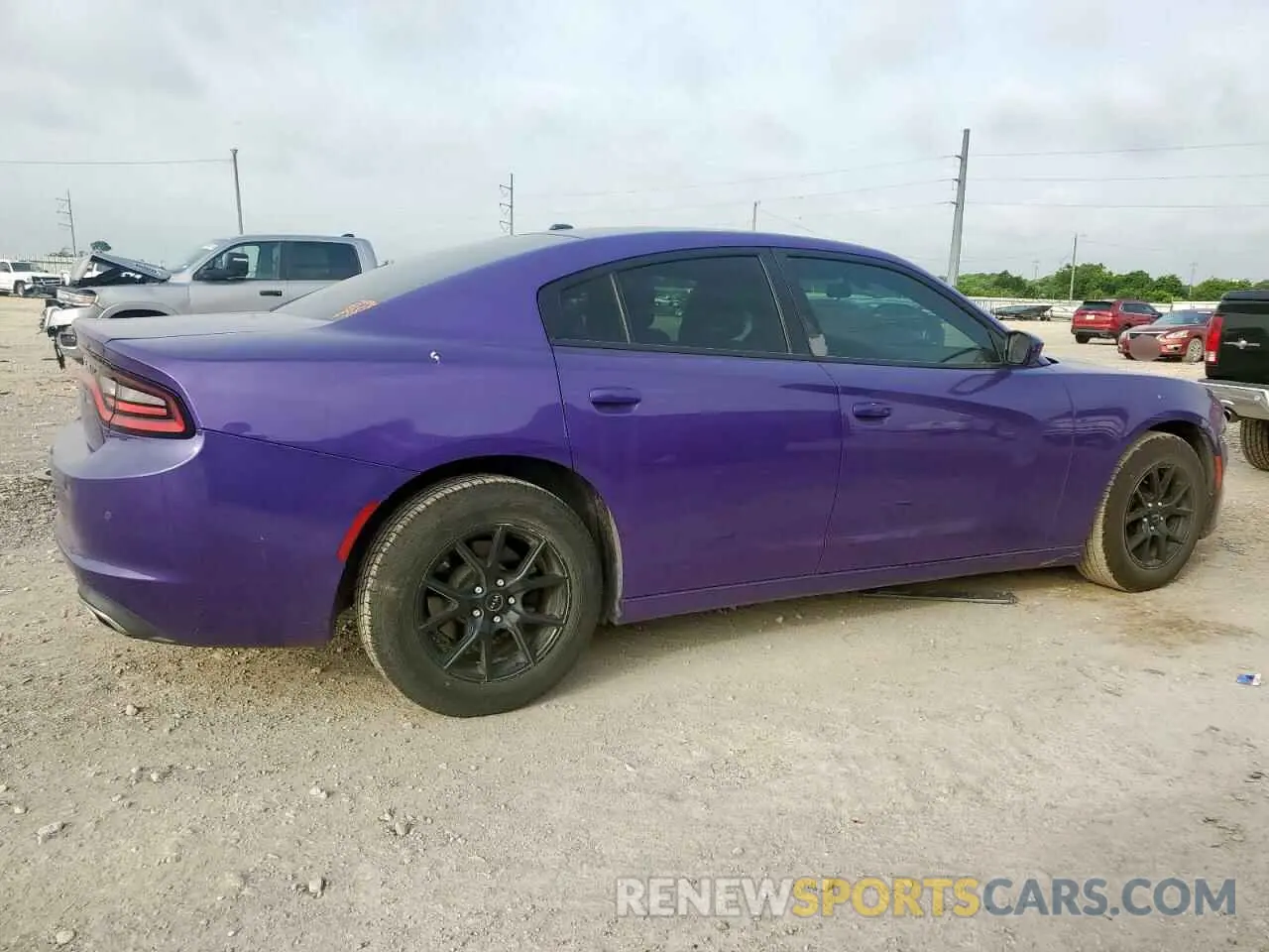 3 Photograph of a damaged car 2C3CDXBGXKH588528 DODGE CHARGER 2019
