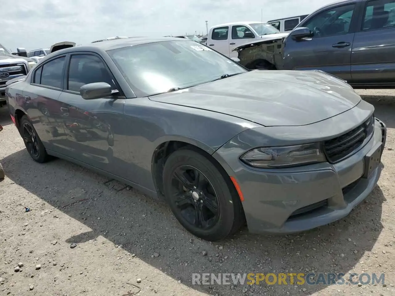 4 Photograph of a damaged car 2C3CDXBGXKH592630 DODGE CHARGER 2019