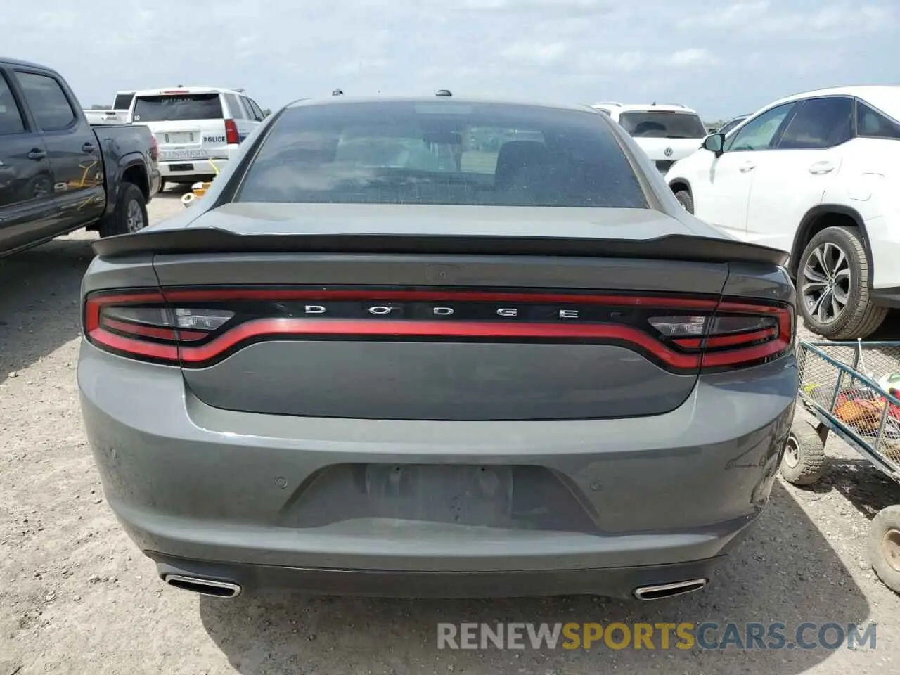 6 Photograph of a damaged car 2C3CDXBGXKH592630 DODGE CHARGER 2019