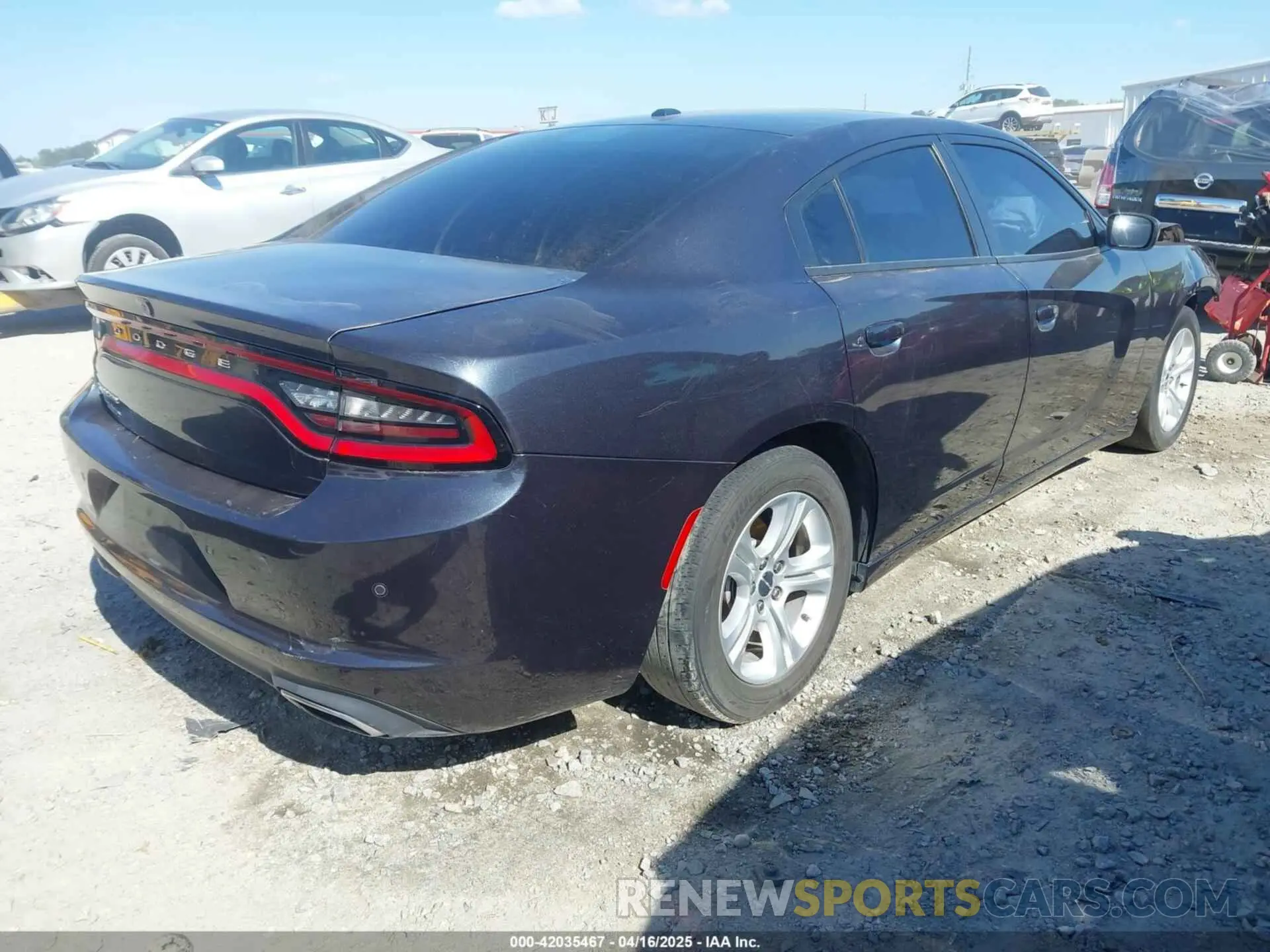 4 Photograph of a damaged car 2C3CDXBGXKH653295 DODGE CHARGER 2019
