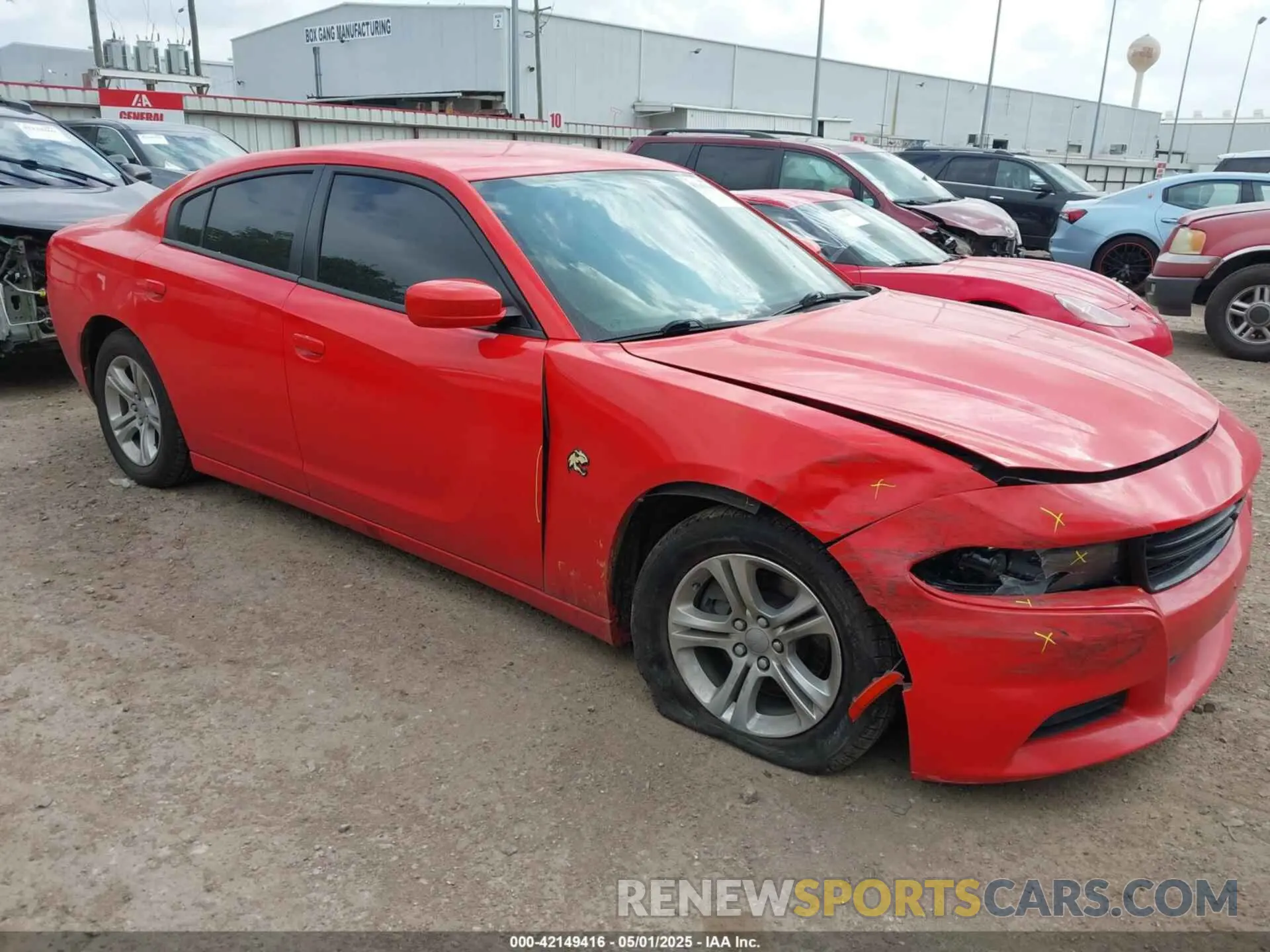 1 Photograph of a damaged car 2C3CDXBGXKH664118 DODGE CHARGER 2019