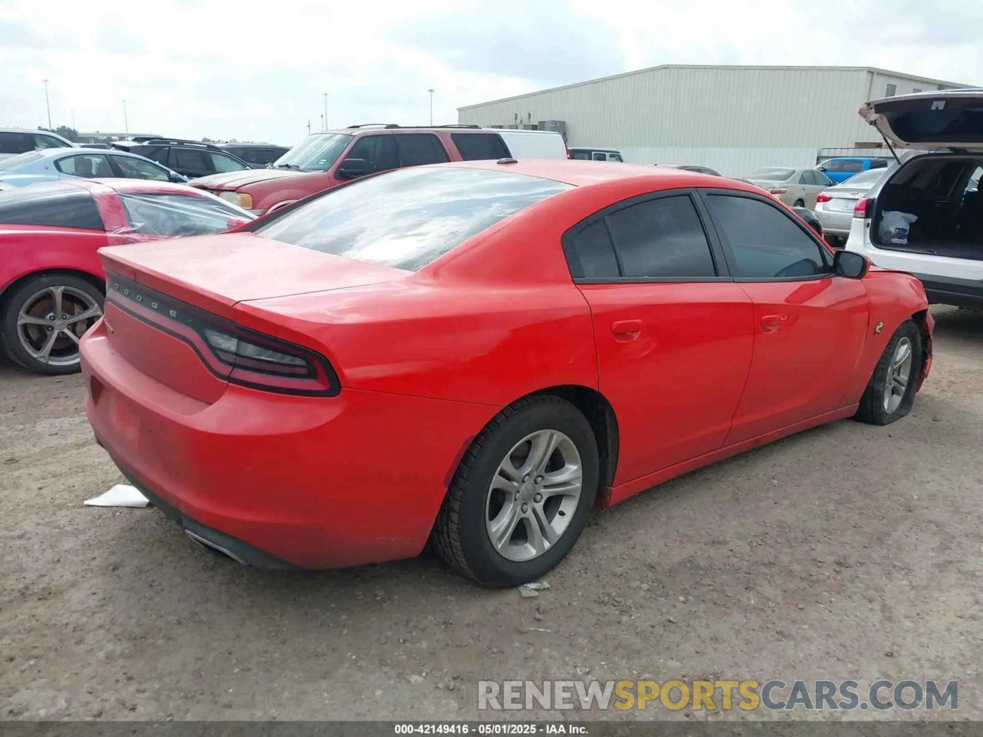 4 Photograph of a damaged car 2C3CDXBGXKH664118 DODGE CHARGER 2019
