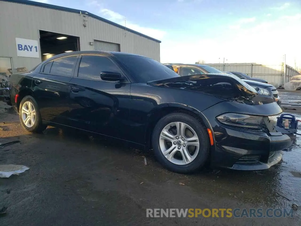 4 Photograph of a damaged car 2C3CDXBGXKH725547 DODGE CHARGER 2019