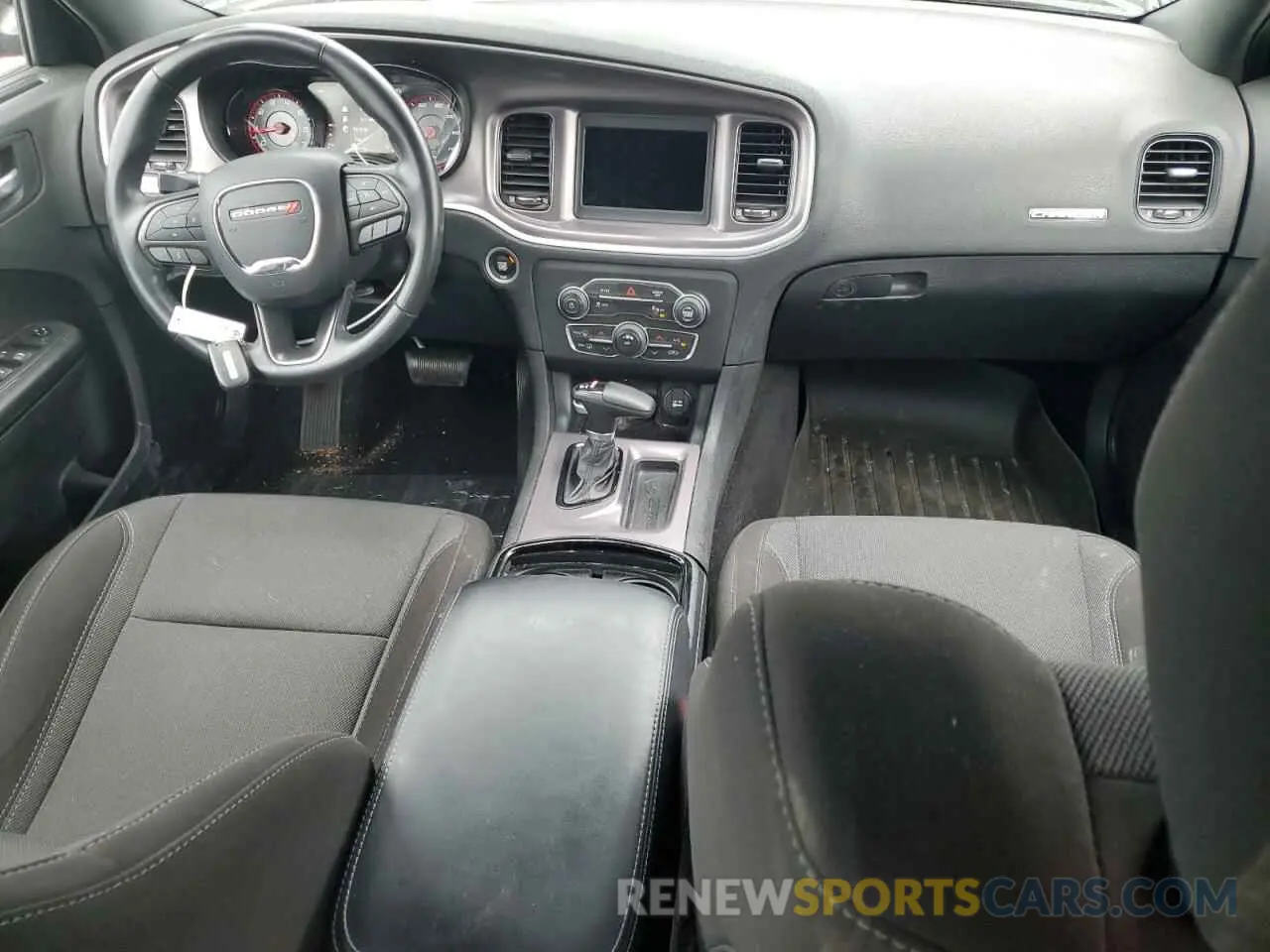 8 Photograph of a damaged car 2C3CDXBGXKH734703 DODGE CHARGER 2019