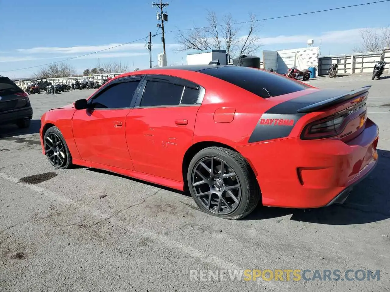 2 Photograph of a damaged car 2C3CDXCT0KH519441 DODGE CHARGER 2019
