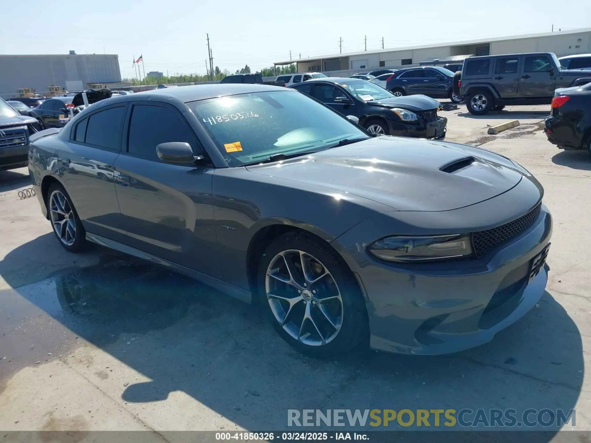 1 Photograph of a damaged car 2C3CDXCT0KH587948 DODGE CHARGER 2019