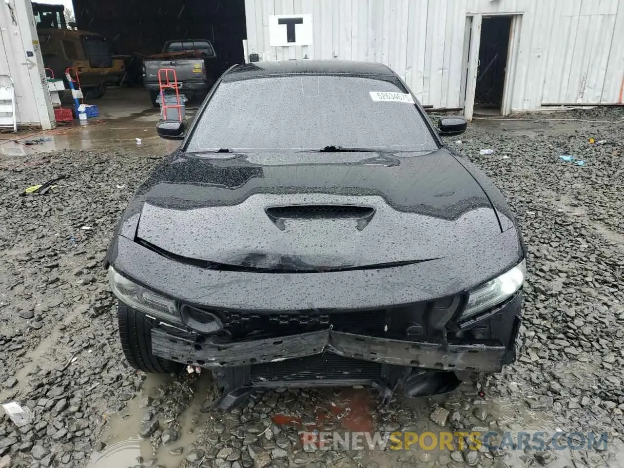 5 Photograph of a damaged car 2C3CDXCT0KH593247 DODGE CHARGER 2019