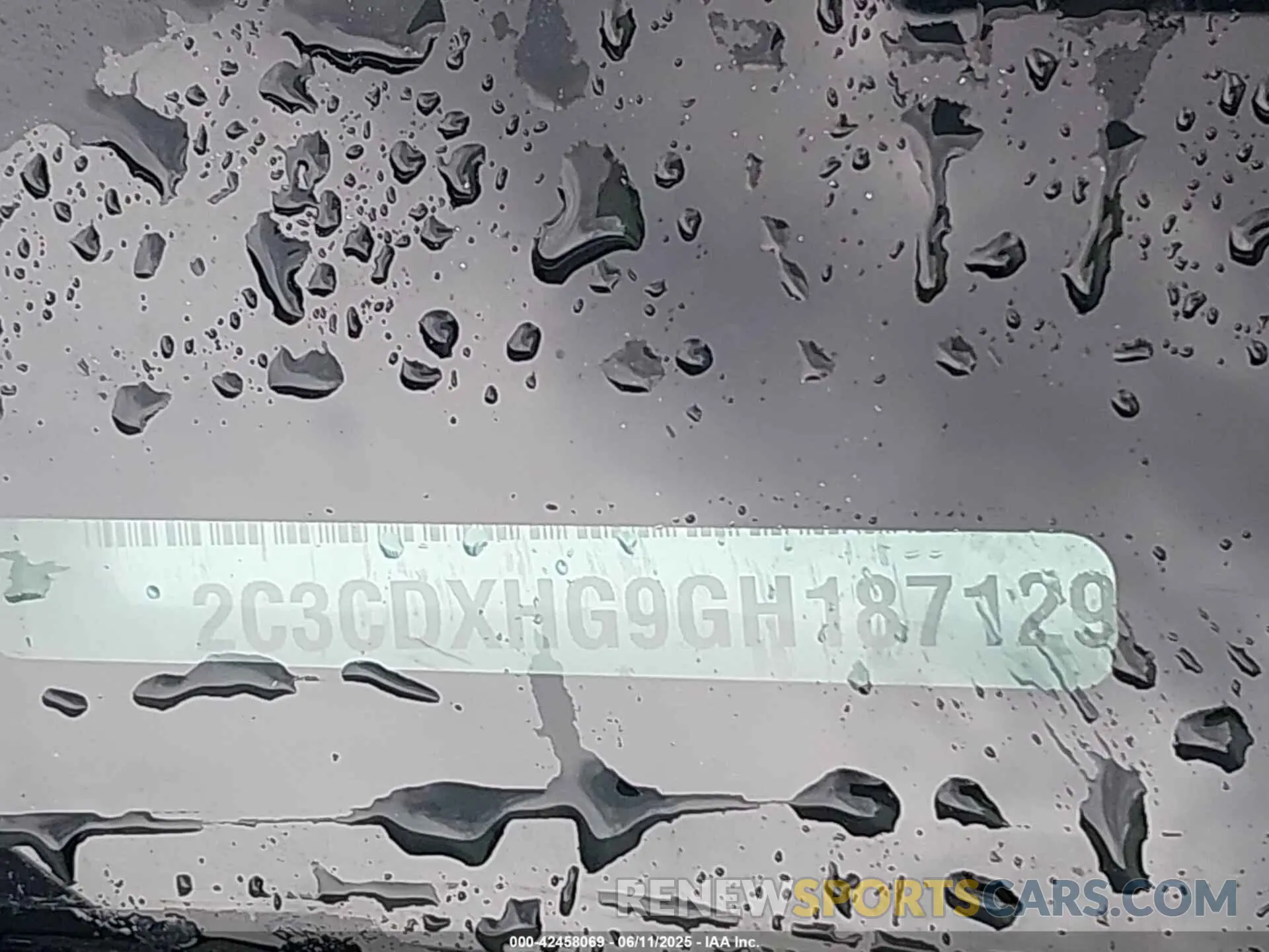 17 Photograph of a damaged car 2C3CDXCT0KH631916 DODGE CHARGER 2019
