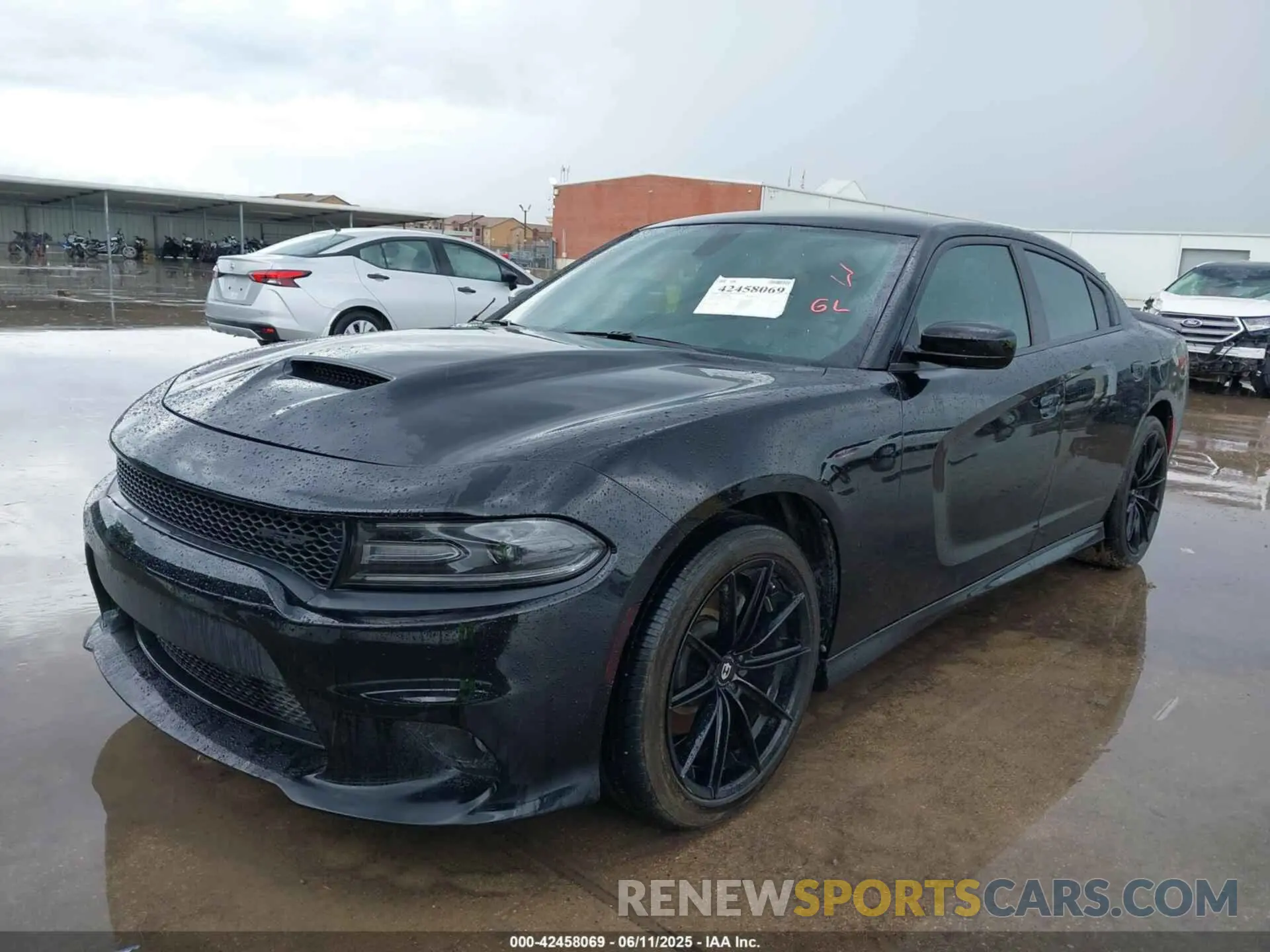 2 Photograph of a damaged car 2C3CDXCT0KH631916 DODGE CHARGER 2019