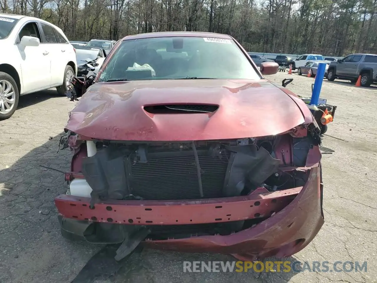 5 Photograph of a damaged car 2C3CDXCT0KH749237 DODGE CHARGER 2019