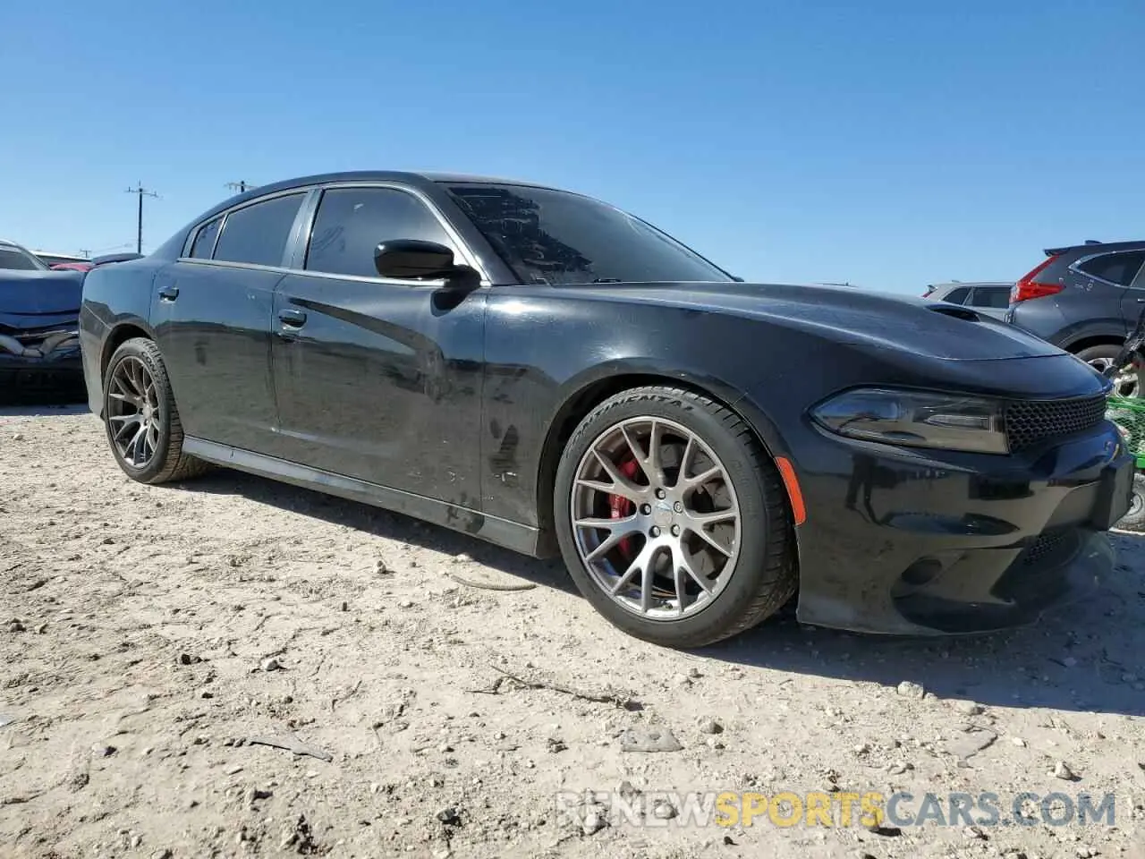4 Photograph of a damaged car 2C3CDXCT1KH522588 DODGE CHARGER 2019