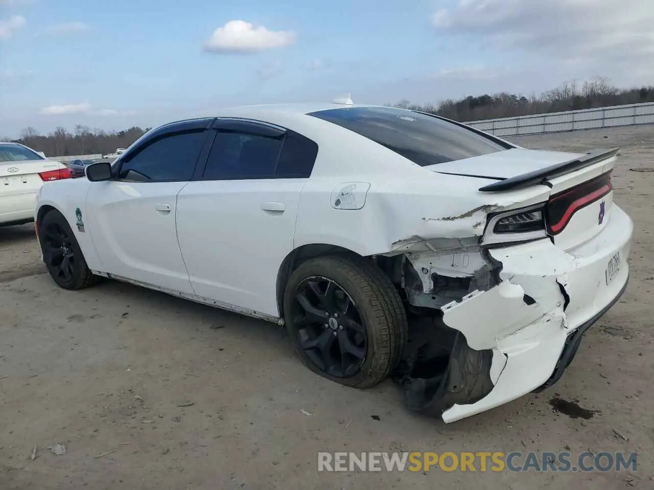 2 Photograph of a damaged car 2C3CDXCT1KH575355 DODGE CHARGER 2019