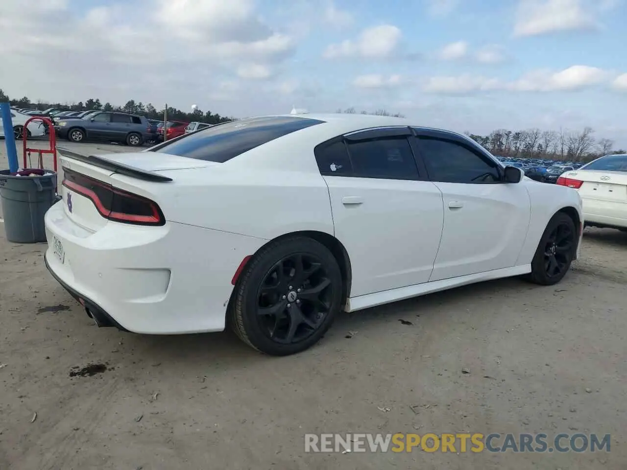 3 Photograph of a damaged car 2C3CDXCT1KH575355 DODGE CHARGER 2019