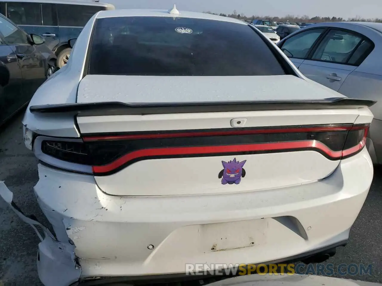 6 Photograph of a damaged car 2C3CDXCT1KH575355 DODGE CHARGER 2019