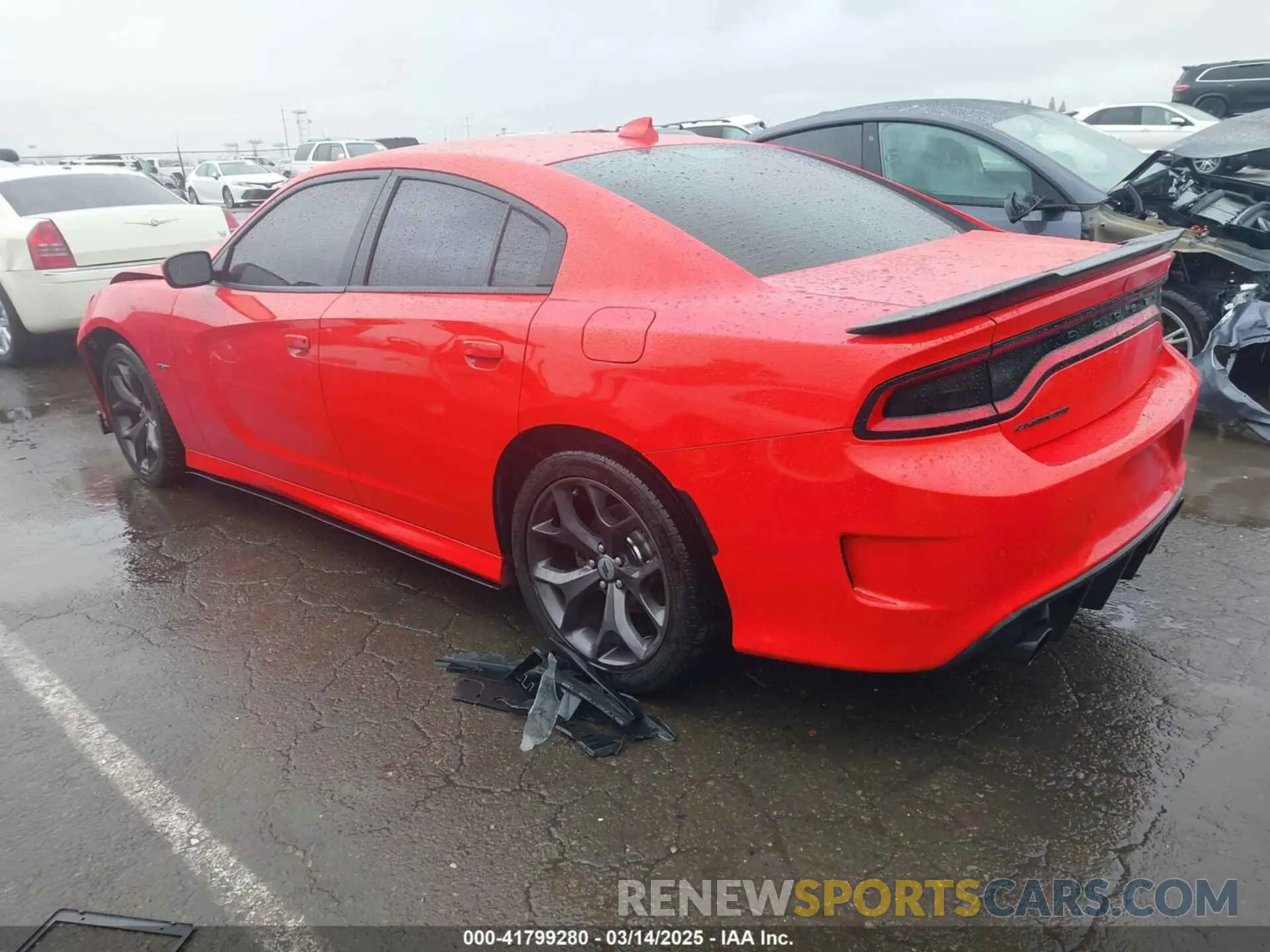 3 Photograph of a damaged car 2C3CDXCT1KH598201 DODGE CHARGER 2019