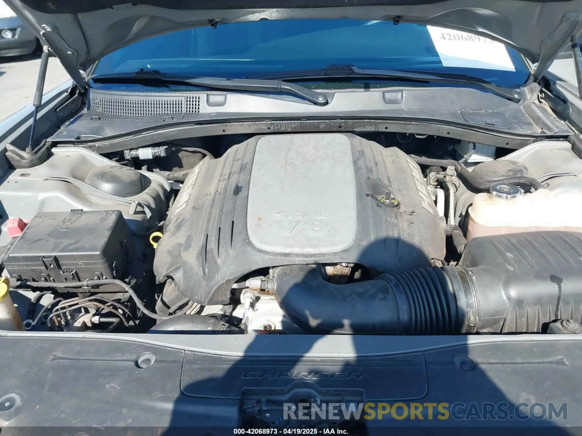 10 Photograph of a damaged car 2C3CDXCT2KH522888 DODGE CHARGER 2019