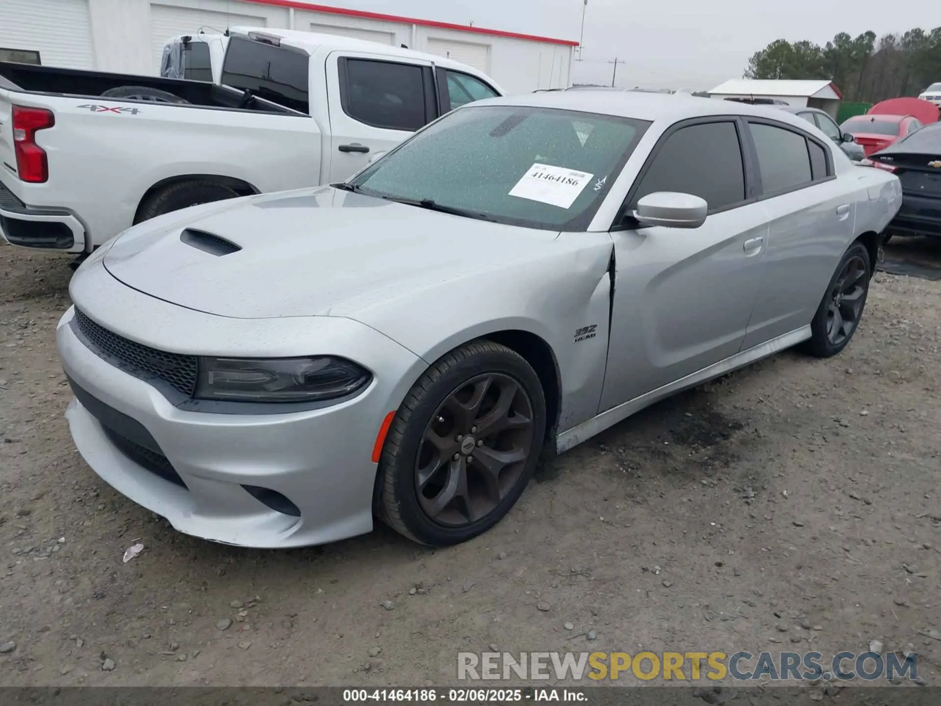 2 Photograph of a damaged car 2C3CDXCT2KH605656 DODGE CHARGER 2019
