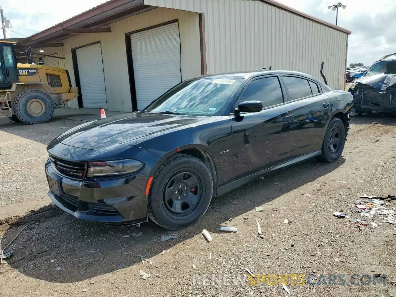 1 Photograph of a damaged car 2C3CDXCT2KH607472 DODGE CHARGER 2019