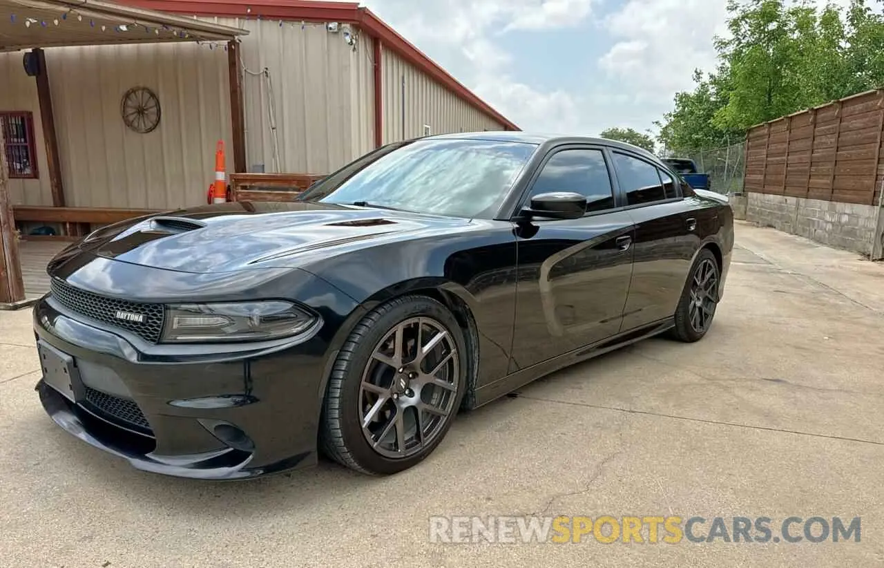 2 Photograph of a damaged car 2C3CDXCT2KH650502 DODGE CHARGER 2019