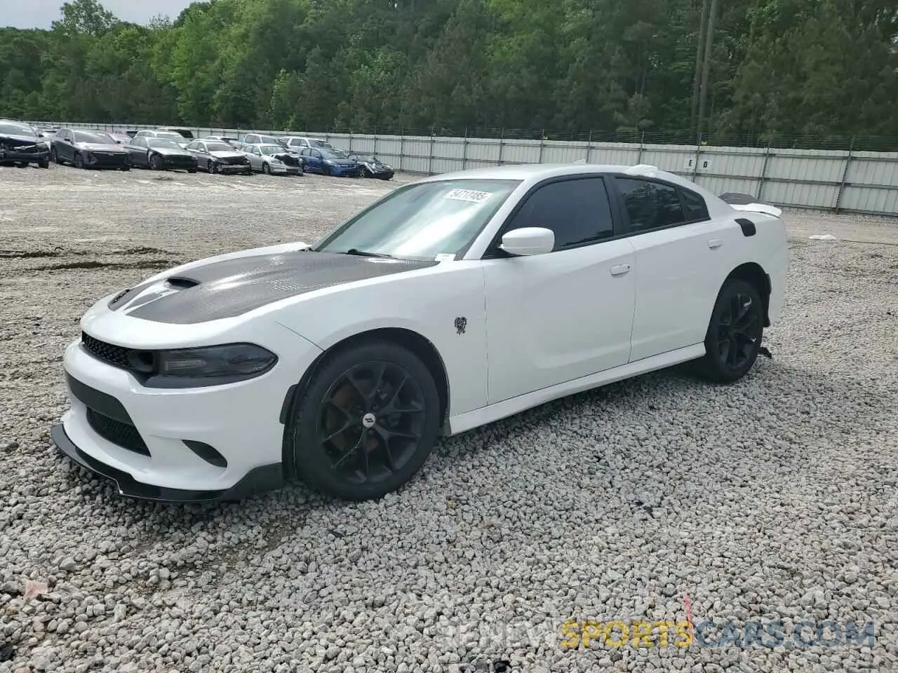 1 Photograph of a damaged car 2C3CDXCT2KH757162 DODGE CHARGER 2019