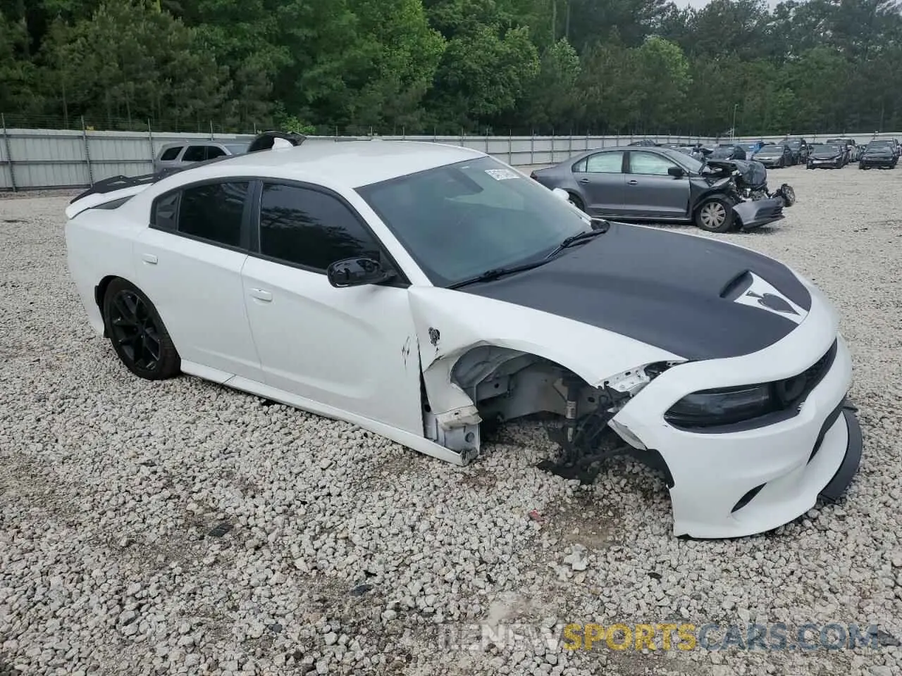 4 Photograph of a damaged car 2C3CDXCT2KH757162 DODGE CHARGER 2019