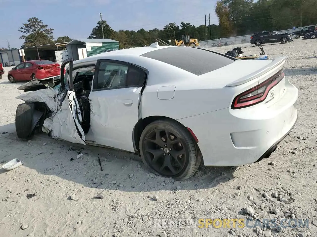 2 Photograph of a damaged car 2C3CDXCT3KH526920 DODGE CHARGER 2019