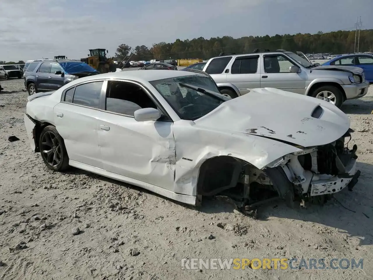 4 Photograph of a damaged car 2C3CDXCT3KH526920 DODGE CHARGER 2019
