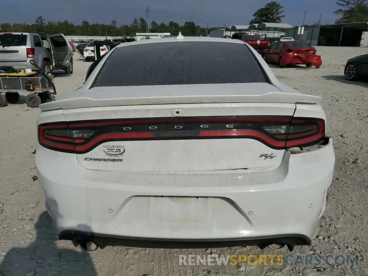 6 Photograph of a damaged car 2C3CDXCT3KH526920 DODGE CHARGER 2019