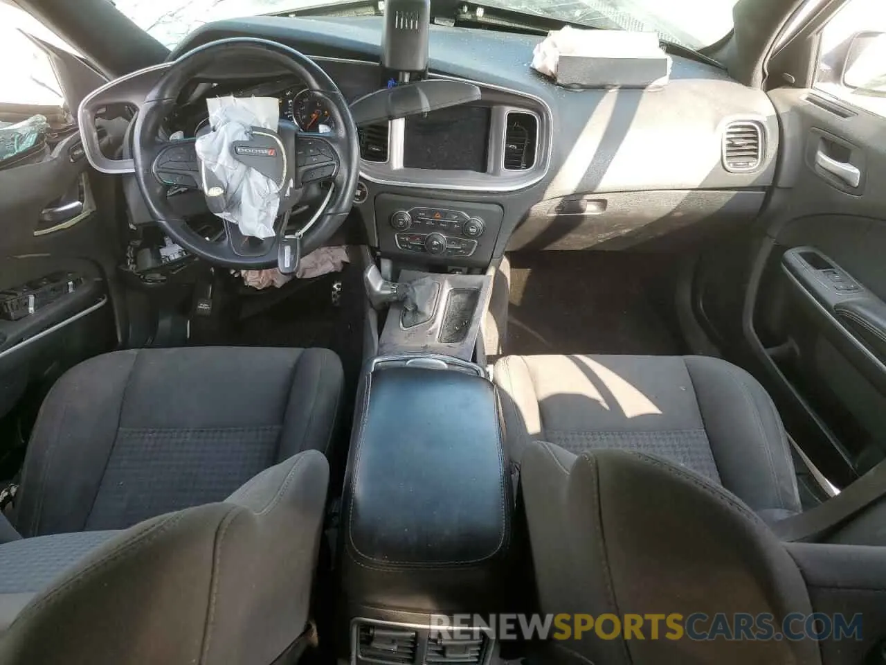 8 Photograph of a damaged car 2C3CDXCT3KH526920 DODGE CHARGER 2019
