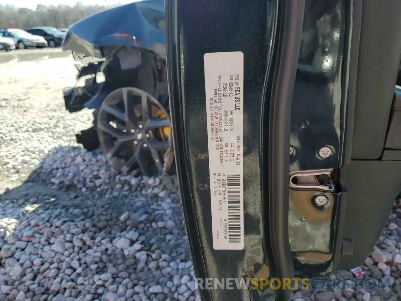 12 Photograph of a damaged car 2C3CDXCT3KH540848 DODGE CHARGER 2019