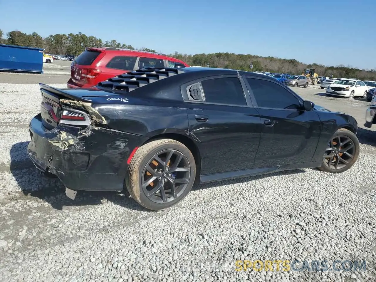 3 Photograph of a damaged car 2C3CDXCT3KH540848 DODGE CHARGER 2019