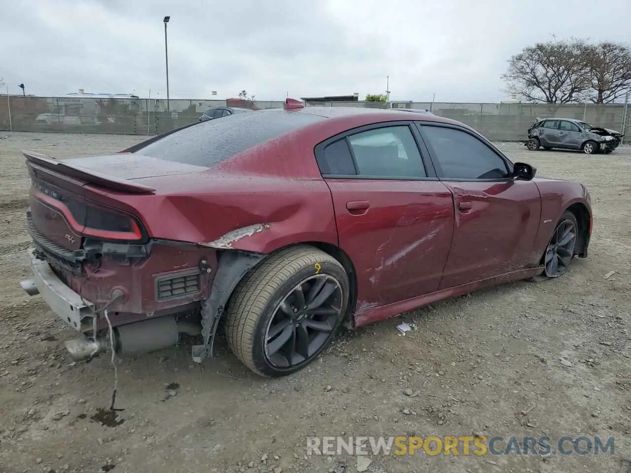 3 Photograph of a damaged car 2C3CDXCT3KH674470 DODGE CHARGER 2019