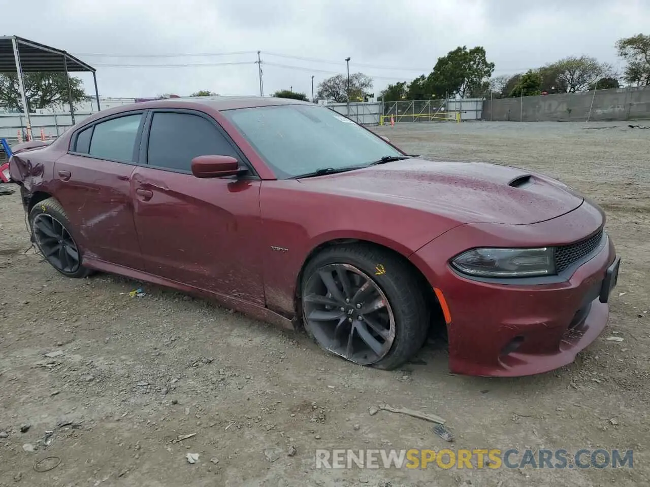 4 Photograph of a damaged car 2C3CDXCT3KH674470 DODGE CHARGER 2019