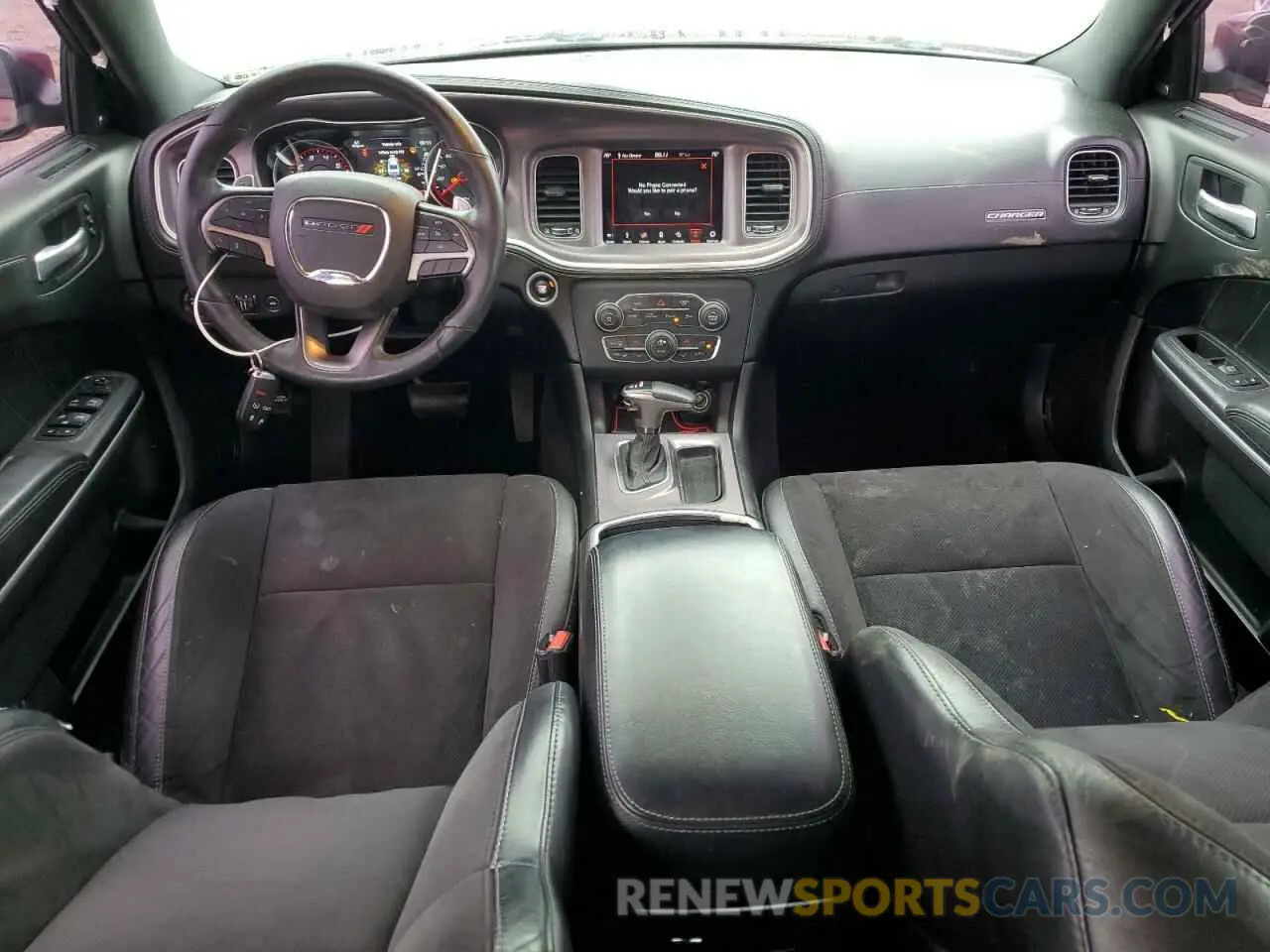 8 Photograph of a damaged car 2C3CDXCT3KH674470 DODGE CHARGER 2019