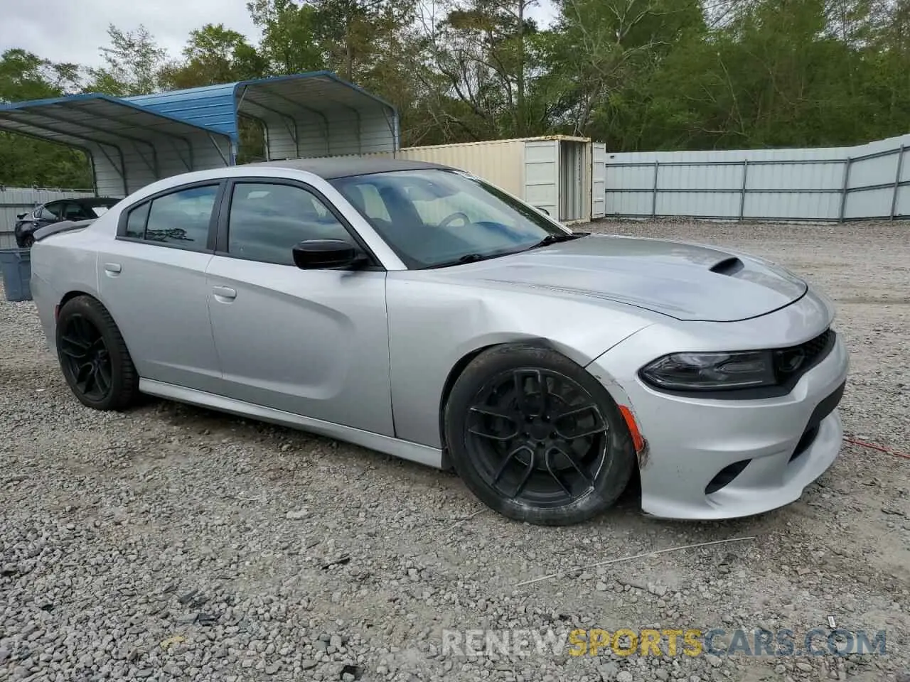 4 Photograph of a damaged car 2C3CDXCT3KH721495 DODGE CHARGER 2019