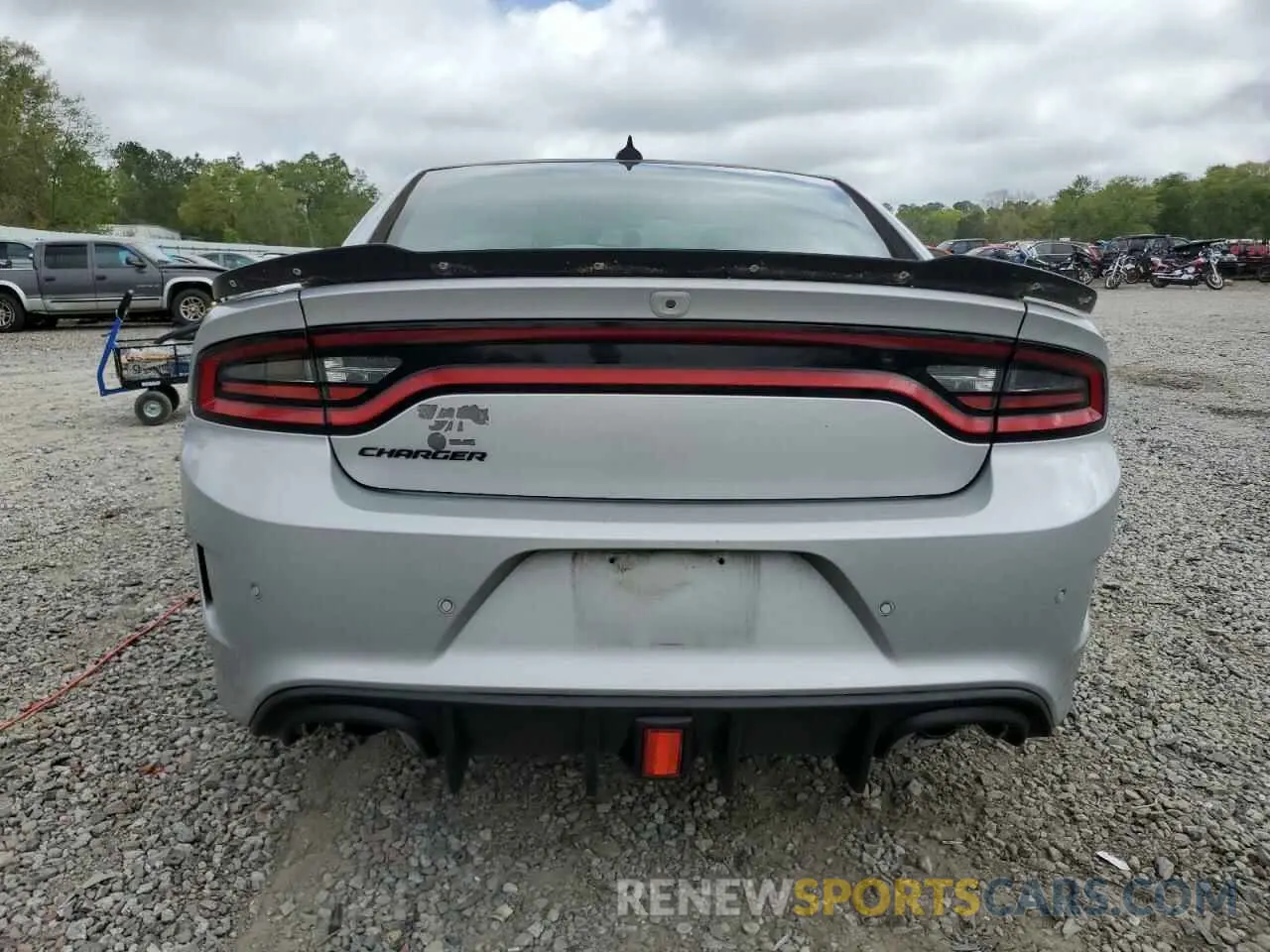 6 Photograph of a damaged car 2C3CDXCT3KH721495 DODGE CHARGER 2019