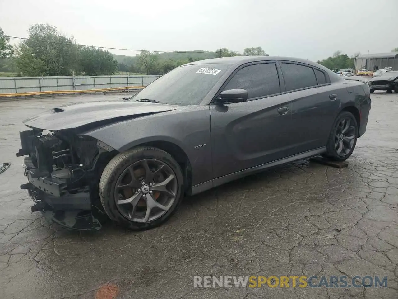 1 Photograph of a damaged car 2C3CDXCT4KH526411 DODGE CHARGER 2019