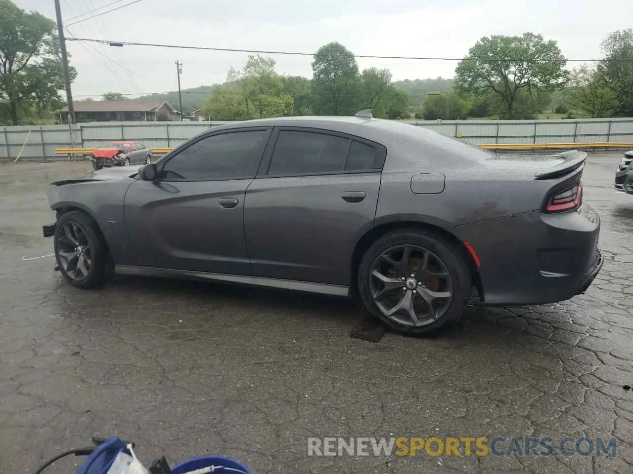 2 Photograph of a damaged car 2C3CDXCT4KH526411 DODGE CHARGER 2019