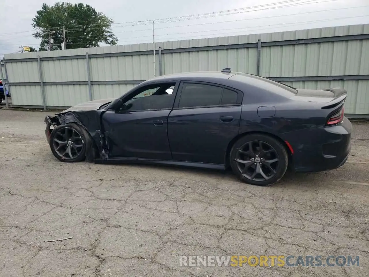 2 Photograph of a damaged car 2C3CDXCT4KH532385 DODGE CHARGER 2019