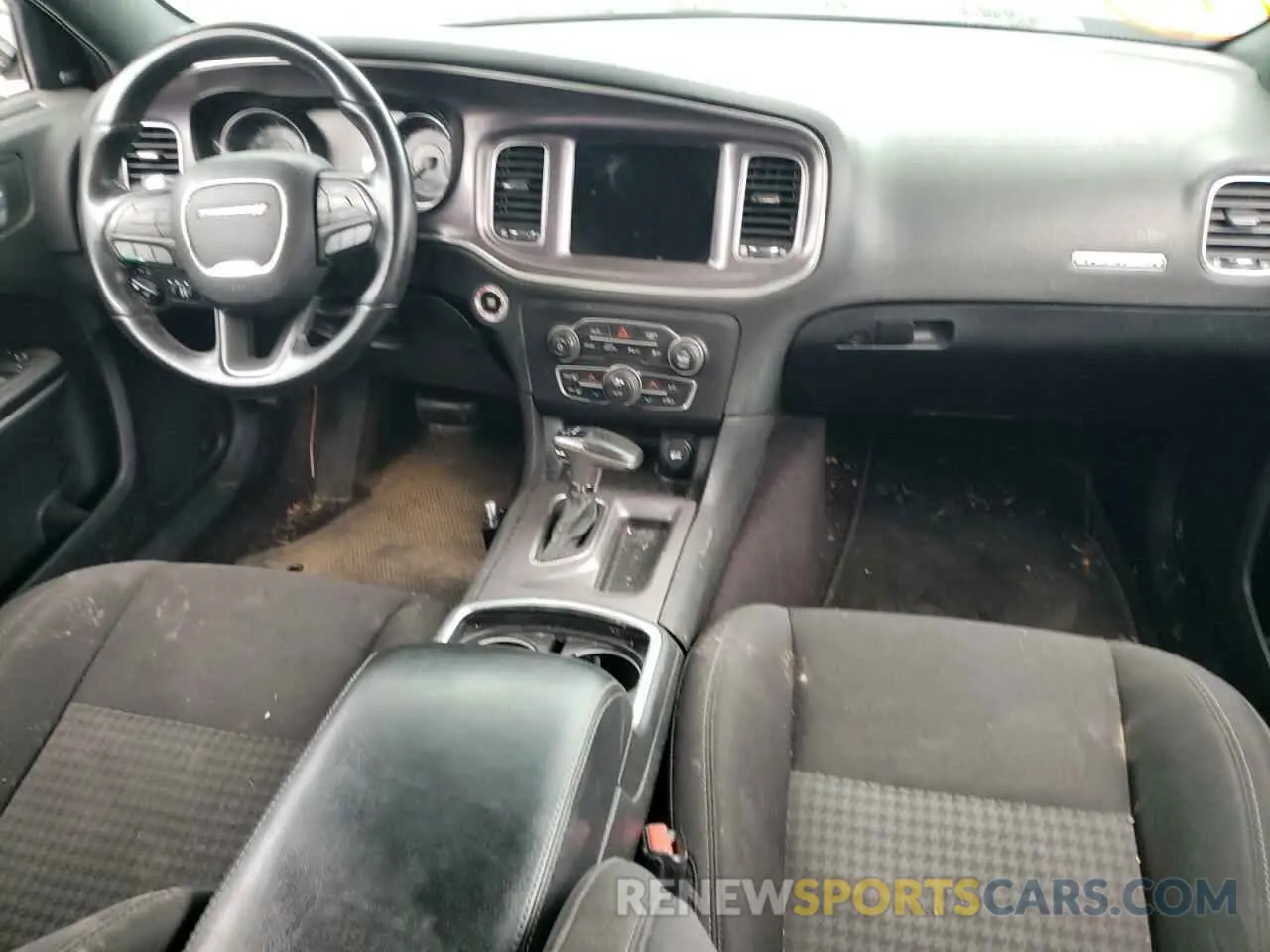 8 Photograph of a damaged car 2C3CDXCT4KH532385 DODGE CHARGER 2019