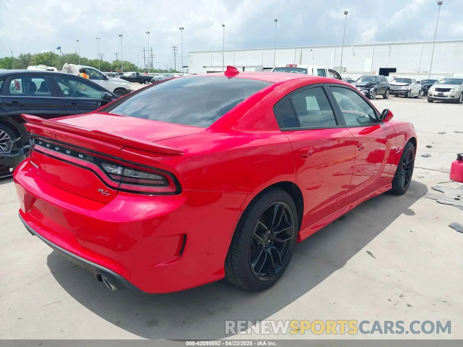 4 Photograph of a damaged car 2C3CDXCT4KH575219 DODGE CHARGER 2019