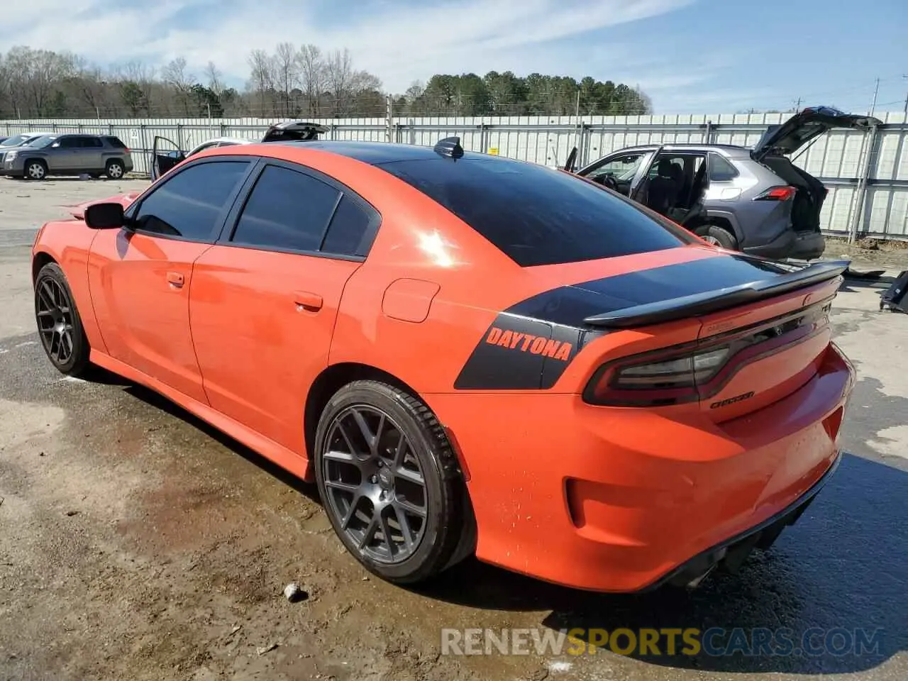 2 Photograph of a damaged car 2C3CDXCT5KH519855 DODGE CHARGER 2019
