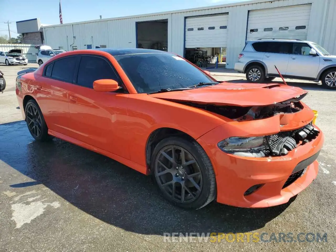 4 Photograph of a damaged car 2C3CDXCT5KH519855 DODGE CHARGER 2019