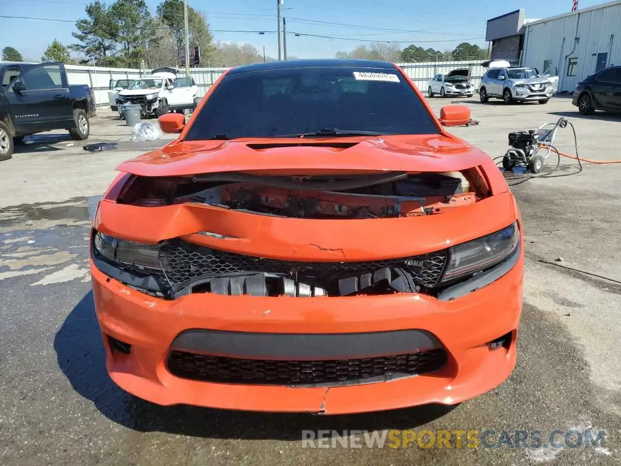 5 Photograph of a damaged car 2C3CDXCT5KH519855 DODGE CHARGER 2019