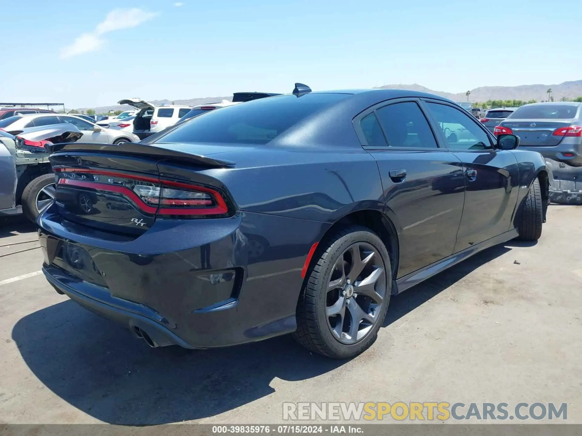 4 Photograph of a damaged car 2C3CDXCT5KH552628 DODGE CHARGER 2019