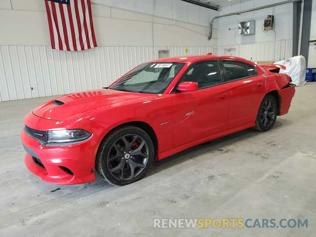1 Photograph of a damaged car 2C3CDXCT5KH575424 DODGE CHARGER 2019